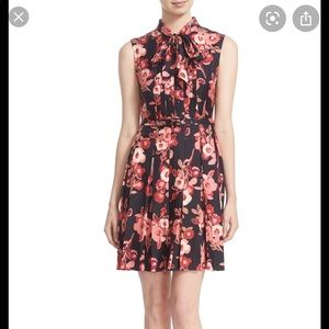 Kate Spade tie neck floral dress - Size 6